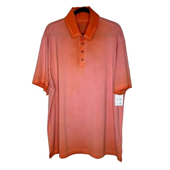 Collo Apparel Santa Rosa Orange Short Sleeve Men’s Golf Polo Size 2X UPF 50 New - Picture 11 of 11